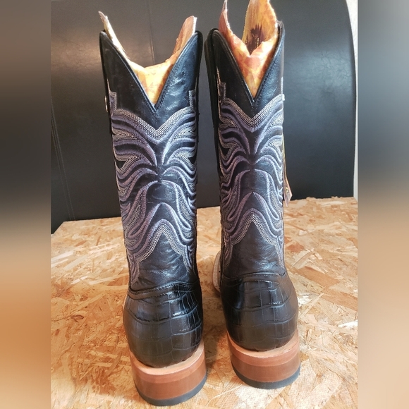 NEW MEN COWBOY BOOTS WITH BELT main image 13